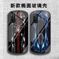 火豹vivoiqoo3手机壳iqooeo套iqoo5g潮牌防摔男硅胶创意定制椭圆玻璃跑车定制全包情侣款