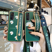 火豹小雏菊vivoiqooeo3手机壳女iqooeo腕带iQOOeo3软硅胶vivo创意全包防摔个红日韩带挂绳小