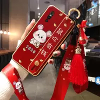 火豹鼠年本命年vivoe手机壳女过年e潮牌vivoe3个性创意e3硅胶iqoo软超薄全包iqooeo女神红