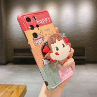 火豹华为p40手机壳卡通拼图p30每天开心mte30女款ov/6/5por个性支架p40可爱趣味女孩潮硅