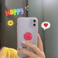 火豹原创可爱棒棒糖适用iphoe苹果11华为p40/ov透明手机壳女