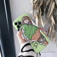 火豹华为p40手机壳p40硅胶软壳p30全包防摔ov卡通冰淇淋女孩6椭圆形相框5网红mte30潮牌mt