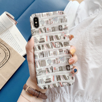 火豹创意油画书架vivo2/s1手机壳9S/20简约E全包23男女款iqoo/z3/z1i薄y6