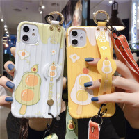 火豹可爱原创双蛋雪糕vivo Y66Y6Y1手机壳Y83Y85Y93Y81s手腕带支架Y3YS斜挎挂绳Z3卡通Z5