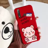火豹小鼠vivoy5手机壳女y软硅胶u3新年款u1中国风y3创意y5本命年vivo红色防摔超薄卡通磨砂可爱保护套潮