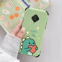 火豹爱心恐龙vivoy9s手机壳女ys硅胶软壳y5s四角防摔y3个性创意u3卡通y9s可爱vivo简约情侣超薄磨砂保护套