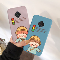 火豹路灯女孩vivoy9s手机壳ys软硅胶y5s全包防摔y3小清新u3卡通y9s情侣vivo可爱个性夏季网红创意简约保护