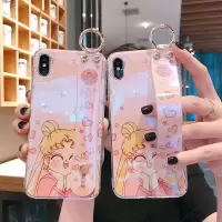 火豹美少女战士vivoz1手机壳Z5蓝光手腕带z5/z3i全包边软壳9/20可爱卡通y93/y9粉色少女心Y3/Y8