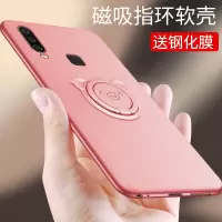火豹vivoy3手机壳简约新款vivoz5保护套z5全包边防摔女款轻薄磁吸磨砂硅胶软壳个性创意车载磁吸支架猪年