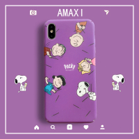火豹可爱紫色史努比vivo9/9s卡通手机壳20全包i磨砂硬壳后置指纹版防摔23幻彩版男女款2保护套