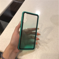 火豹简约渐变透明vivoz5手机壳个性vivo2磨砂23幻彩版全包边vivoz1i/y85网红款后指纹z3i防