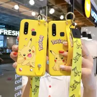 火豹vivoZ5手机壳腕带卡通挂绳女z3i保护套Z5硅胶防摔创意个性潮牌支架vivoZ5i外壳vivoZ6手机壳潮牌支架