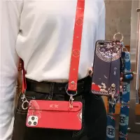 火豹网红vivoz5手机壳z1/z3i背带斜跨背包式全包y66/y1/y5保护套y93s/y9可斜挎y83带挂绳y8