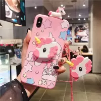 火豹卡通网红趴趴独角兽vivo9s/手机壳20套/UD软壳23 幻彩版9防摔2个性Z3/V11