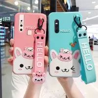 火豹潮牌卡通vivo s1手机壳VIVOi创意硅胶z1i/y81s可爱vivo2防摔z5/ys保护套y93s