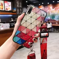 火豹背带斜挎vivoy9手机壳y93硅胶y85个性y81s女z3i创意y66网红y6可以背的y5挂脖z1背包式挂绳l