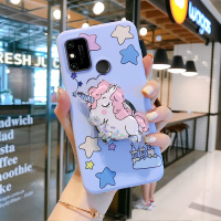 火豹华为荣耀畅玩9手机壳荣耀9保护套硅胶华为9软壳彩绘全包防摔卡通可爱少女独角兽支 荣耀畅玩9a-糖果粉星星+流沙手机座
