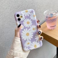 火豹紫色小雏菊花朵华为p30手机壳mte30网红风p40硅胶软壳por全包镜头女ov6女款ov