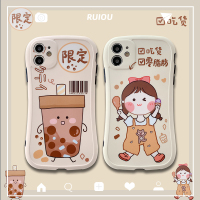 火豹卡通苹果11女孩手机壳iphoe/s/r小蛮腰8奶茶妹保护套女款软硅胶手机壳创意苹果七八卡