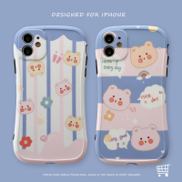 火豹雪糕熊11m苹果11手机壳r情侣小蛮腰iphoe/S可爱女8全包摄像头保护镜头p软ipho