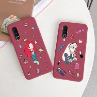 火豹美人鱼魅族16s手机壳女16s软硅胶16t全包防摔meizu卡通小清新超薄磨砂可爱个红创意简约欧美保护套