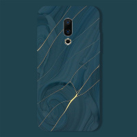 火豹魅族16手机壳16th玻璃壳M15 魅族V88硅胶磨砂软壳ote8/9全包保护套欧美简约文艺潮牌个