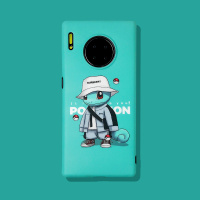 火豹适用华为mte30手机壳ov6卡通杰尼龟p40潮牌mte20硅胶ov5