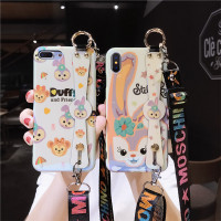 火豹适用华为mte30手机壳软壳防摔p40兔子可爱女p30挂绳