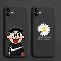 火豹苹果11手机壳iPhoe1111m保护套全包防摔男款 m潮黑色菊花潮牌por情侣新款女款镜