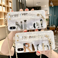 火豹网红字母华为ov5手机壳创意潮女款斜挎包华为p30/个性硅胶p20全包防摔挂绳mte20mte3