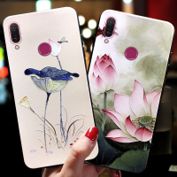 火豹华为畅享9手机壳女畅想10puls荷花jkm-l00硅胶软壳m潮stk一保护套10s磨砂全包防摔妈妈用中国