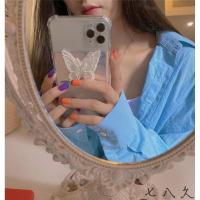 火豹镭射个性蝴蝶se/r苹果iphoe11 m适用/8手机壳/S