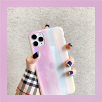 火豹渐变镭射适用11/M苹果/S/R手机壳iPhoep女8硅胶个性i/i8/SE创意防摔