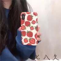 火豹夏日清新莓/8苹果iphoeSM手机壳6sp全包R硬壳个性女