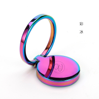 火豹不松动的手机扣新型指环支架观影放心购 紫红色手机座