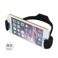 火豹手机懒人支架支架多功能手指放松机手抓。桌面通用大拇指平板床头 大拇指支架=黑色手机座