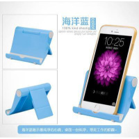 火豹手机懒人支架支架多功能手指放松机手抓。桌面通用大拇指平板床头 拉威斯B2支架=蓝色手机座