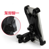 火豹电动车手机架导航支架摩托车专用电车电摩电瓶车车载外卖骑手支架 四爪锁紧/一键锁扣/车把无充电手机座