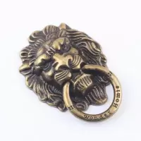 火豹复古狮子头手机指环支架通用支架金属环扣支架指环扣 复古色手机座
