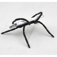 火豹跑步机平板变形支架 八爪鱼ipd椭圆机蜘蛛创意百变支架 小号白色手机座