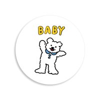 火豹疯狂喝奶茶韩国卡通手机壳气囊支架可爱新款 懒人支架防摔萌 baby嗨熊手机座