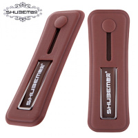 火豹手机支架指环支架手机环指通用粘贴式车载多功能支架手环 指环支架/棕手机座