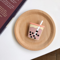 火豹卡通可爱苹果通用日韩伸缩华为懒人支架oppo手机配件硅胶vivo网红道具可折叠男女款个性创意风潮 珍珠奶茶折叠手机座