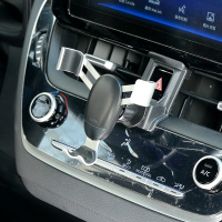 火豹2019款丰田雷凌卡罗拉专用手机支架车载手机架双擎换代改款改装 新雷凌/卡罗拉专用MINI重力银手机座