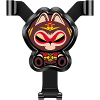 火豹车载手机导航支架多功能出风口放的磁力磁吸小车用吸铁石固定支驾 拽大圣款(猴子)[出风口重力款]手机座