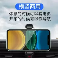 火豹大众速腾专用手机支架速腾车载导航充电无线手机架内饰改装 2015-2018款速腾专用(横竖屏自由切换)银色手机座