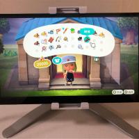 火豹Goger 便携显示器iPd手机平板桌面壁挂支架 黑色手机支架手机座