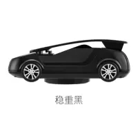 火豹车内手机导航支架多功能汽车手机固定车用仪表台手机架子 黑色-车模手机支架手机座