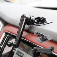 火豹不挡出风口 不挡视线 360度旋转万向转接杆 车载手机支架底座配件 小乌龟+转接杆手机座