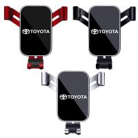 火豹丰田新卡罗拉雷凌专用车载手机支架八代凯美瑞RV4荣放汽车手机架 18-款八代凯美瑞金属黑手机座